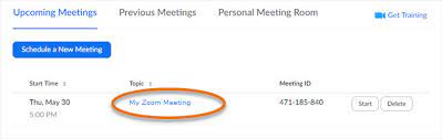 add a pword to an existing meeting