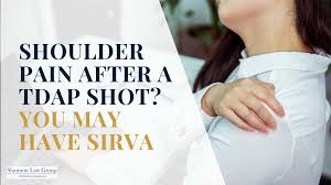 shoulder pain from tdap shot you may