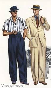 Vintage Men's Outfits -1920s, 1930s, 1940s, 1950s