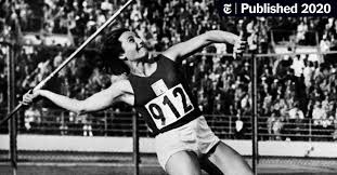 As dana zatopkova entered the helsinki olympic stadium to compete for. Dana Zatopkova Champion Javelin Thrower Is Dead At 97 The New York Times