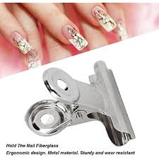 10pcs nail pinching clips curve c metal