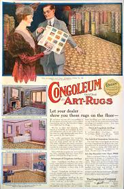 1919 congoleum art rugs gold seal water