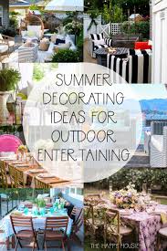 summer decorating ideas for outdoor
