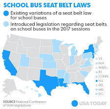 bus seat belts