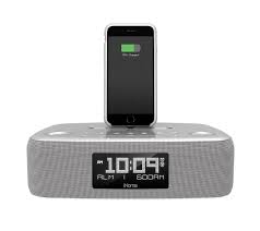 ihome idl44 case friendly lightning dock with dual alarm clock and radio certified used