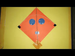 Kite Making In Colour Paper Youtube