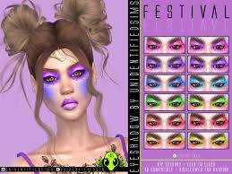 festival makeup set eyeshadow