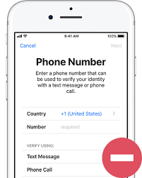 remove phone number from apple id