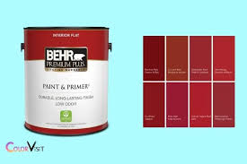 Top 10 Behr Paint Red Color Chart