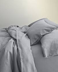 Eileen Fisher Washed Linen Duvet Cover