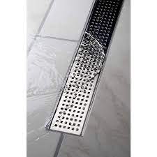 stainless steel linear shower drain