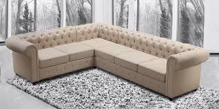 royal fabric corner sofa in beige