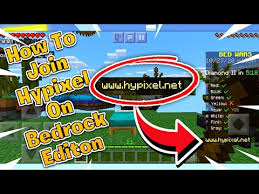Additionally, hypixel have more players than all the bedrock featured servers combined lol, so the amount of players it can attract is questionable How To Join Hypixel On Mcpe Mobile Xbox Ps4 Windows 10 Edition Minecraft Bedrock Edition Youtube
