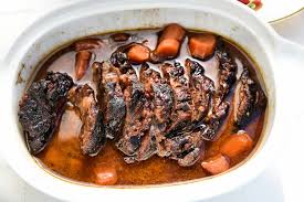 slow cooker brisket recipe with