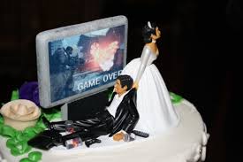 I will definitely refer your store to all of my friends who's looking for a cake topper! Ultimate Gamer Wedding Cake Topper