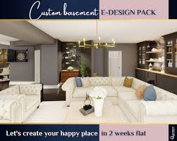 Custom Basement Design Interior