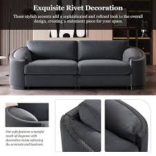 Polyester Curved Sofa