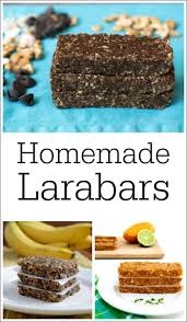 homemade larabars are the perfect