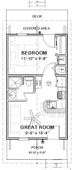 Expandable Guest Cottage Floor Plan