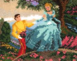 Mcg Textiles Cinderella Wishes Upon A Dream Latch Hook Rug
