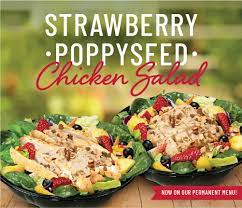 strawberry poppyseed en salad