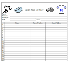 Sign Up Sheets 58 Free Word Excel Pdf Documents Download Free
