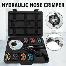 Sponsored Ebay 71500 A C Hydraulic Hose Crimper Tool Kit Hand Tool Crimping Set Hose Fittings In 2020 Crimper Crimping Tool Crimping