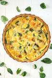 What is quiche florentine made of?