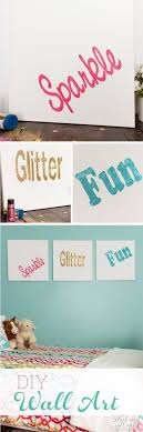 Sparkly Glittery Fun Diy Room Decor
