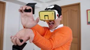 All of the tomfoolery that happens when playing a vr game. Go Super Saiyan With New Dragon Ball Z Vr Ar Experience Vrscout