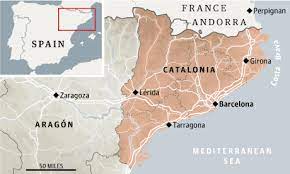 Explore more like barcelona catalonia spain map. Catalan Independence Rally Brings Barcelona To A Standstill Spain The Guardian