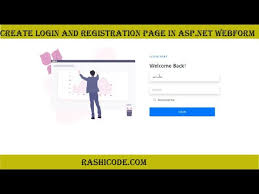 registration page in asp net weorm