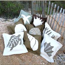 nautical pillows beach themed pillows