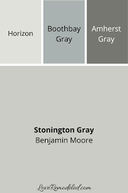 Stonington Gray Paint Color A