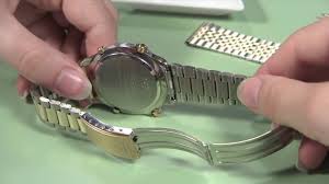how to change a metal watch band