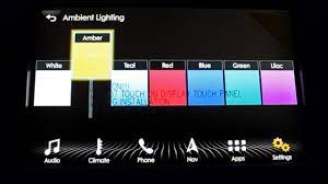 how to change ambient lighting color on