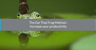 You girls, stop tormenting that poor little kitty. The Eat That Frog Method Increase Your Productivity