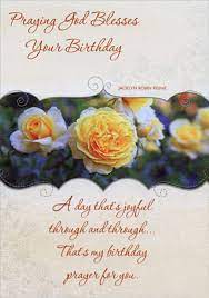 Belated birthday greetings birthday card. Designer Greetings A Day That S Joyful Yellow Flowers Religious Birthday Card Ebay