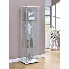 Clear Curio Cabinet