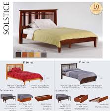 bed with tall storage va furniture s