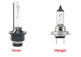 xenon vs halogen light bulbs