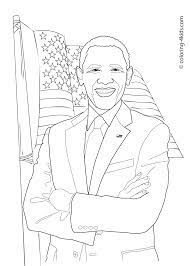 We reached out to shinola to identify the specific model, and the company confirmed that obama's watch is the runwell sport chrono 42mm, which he put on a black leather strap. Barack Obama Coloring Pages For Kids Printable Free Coloring Books Coloring Pages Coloring Books Coloring Book Pages