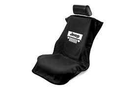 Jeep Black With Grille Towel Seat Cover