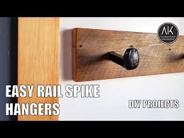 Easy Rail Spike Hangers Quick Diy