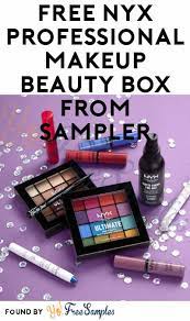 free nyx professional makeup beauty box