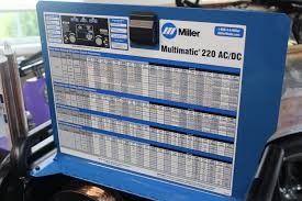 The Newest Miller Multimatic The 220 Ac Dc Welder