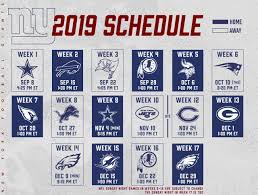 New York Giants Football Tickets Seating Chart Schedule