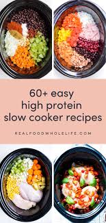 high protein slow cooker recipes