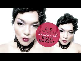 shanghai inspired drag look