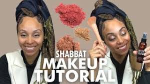 shabbat makeup tutorial 7th day shine